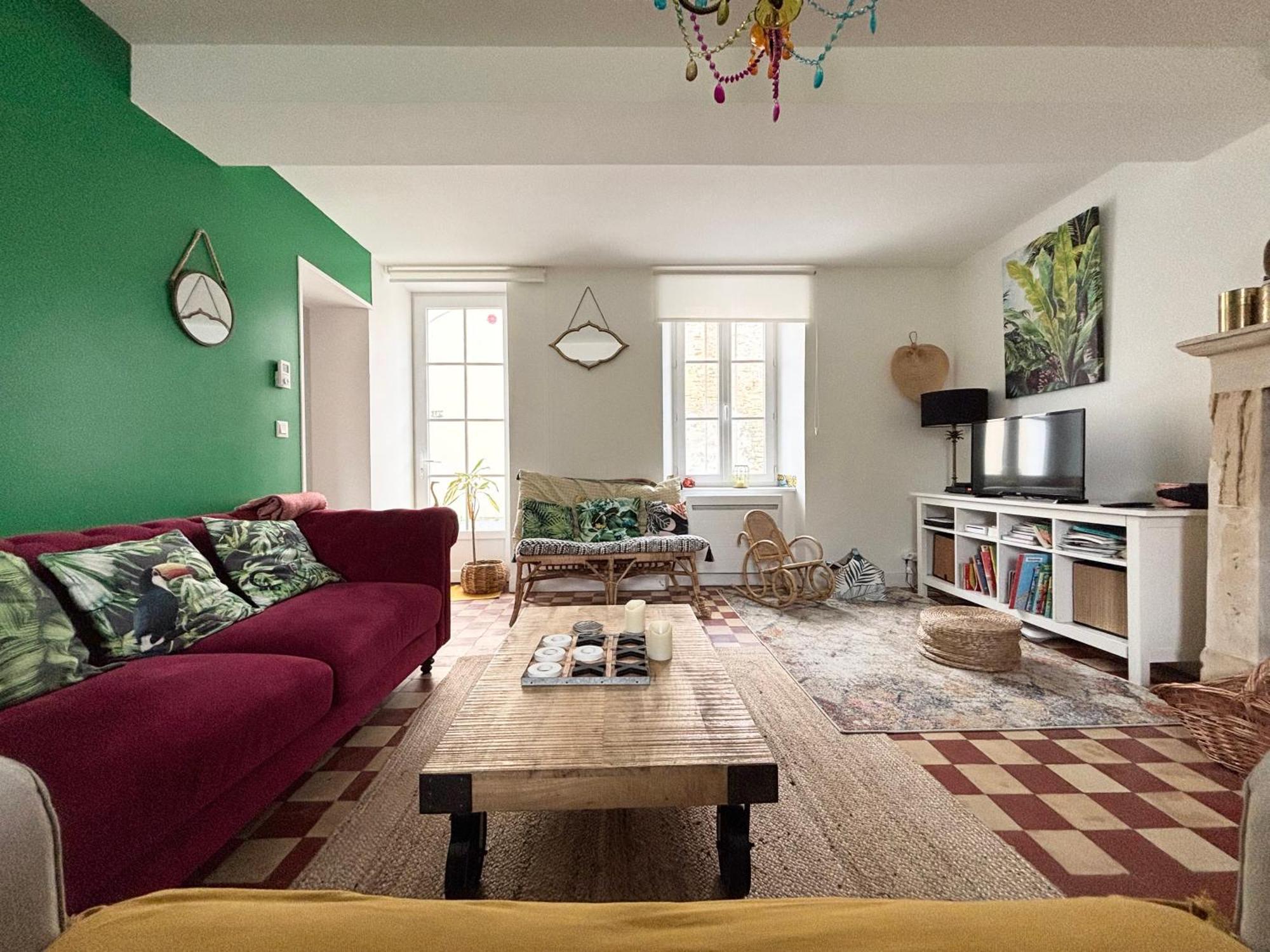 Maison avec jardin, près plages du débarquement, table ping pong, à 800 m d' Omaha beach adaptée jeunes enfants Vierville-sur-Mer Extérieur photo