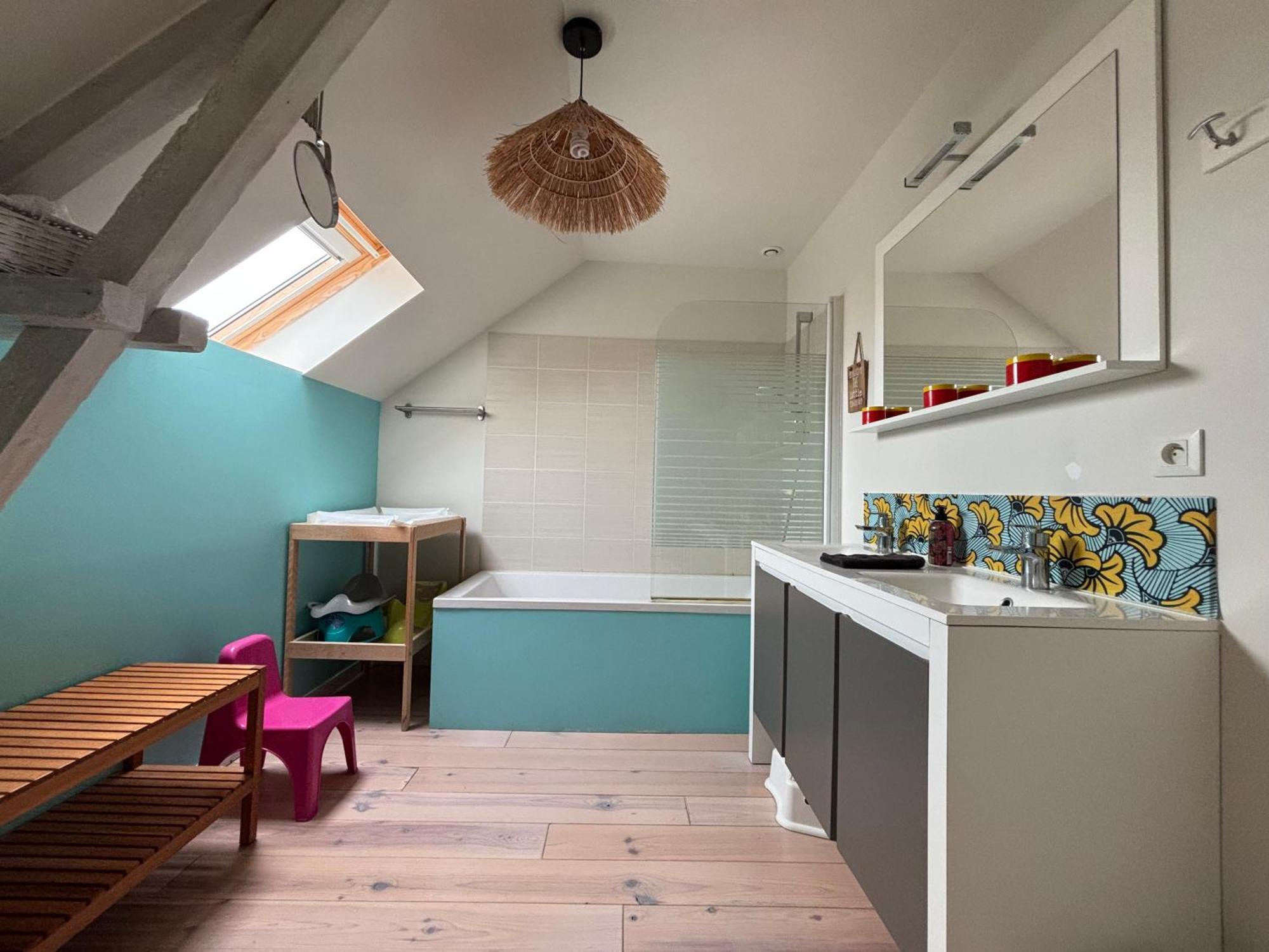 Maison avec jardin, près plages du débarquement, table ping pong, à 800 m d' Omaha beach adaptée jeunes enfants Vierville-sur-Mer Extérieur photo